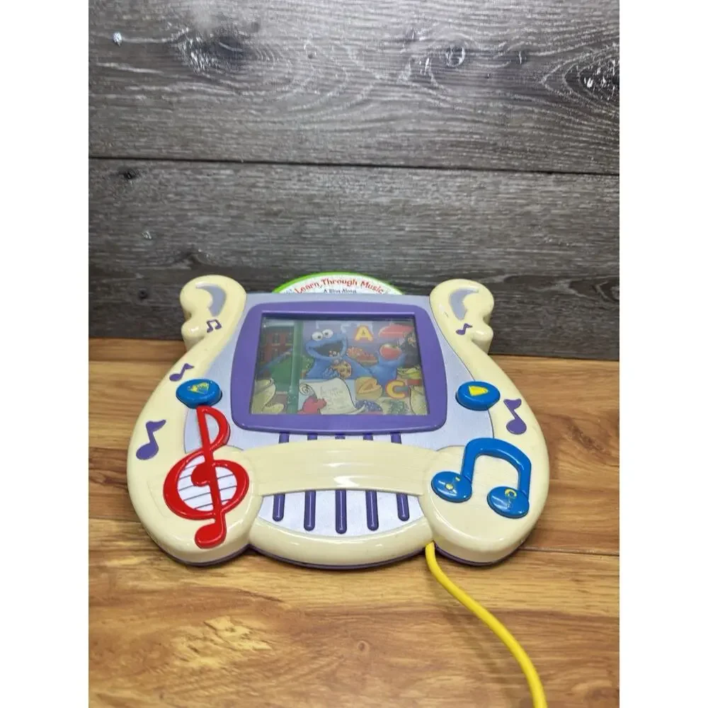 2002 Fisher Price Learn Through Music Elmo Sesame Street Mattel Music System